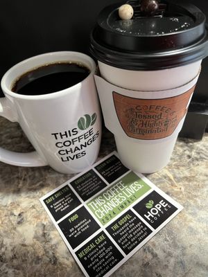 Our coffee changes lives!