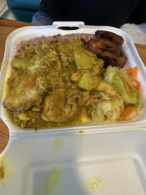 Curry chicken