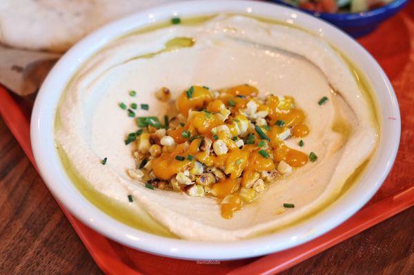 Corn hummus