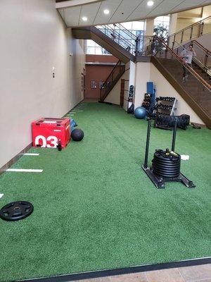 Plyometric area