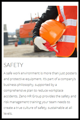 Zeno Hr - Safety