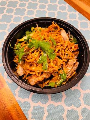 Egg Noodles with Grilled Chicken aka Bamee Gai