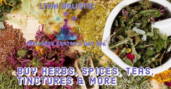 All natural herbs and spices in stock #WeDealinHealin