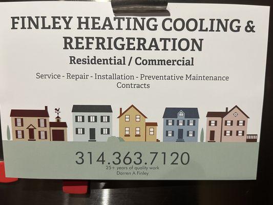 Finley Heating Cooling & Refrigeration