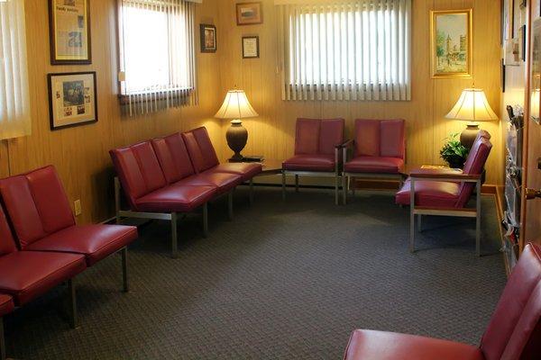 Our welcoming waiting room