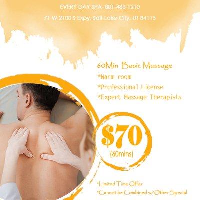 ONLY $69.99 - 60Min Body Massage