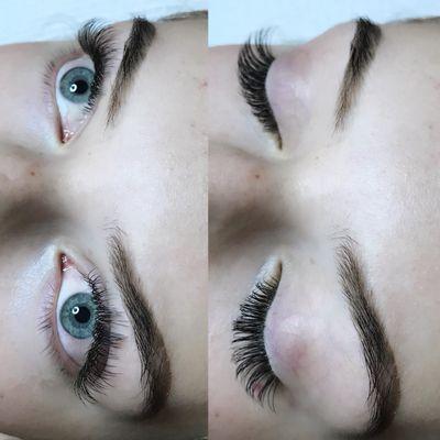 A classic set for this blue eyed beauty. Lashes by Theresa