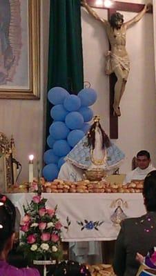 Celebrando con la virgen de San Juan de los lagos