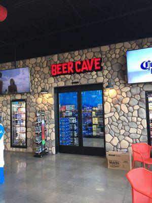 Beer cave!