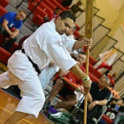 Sensei Thomas... competing on the world stage