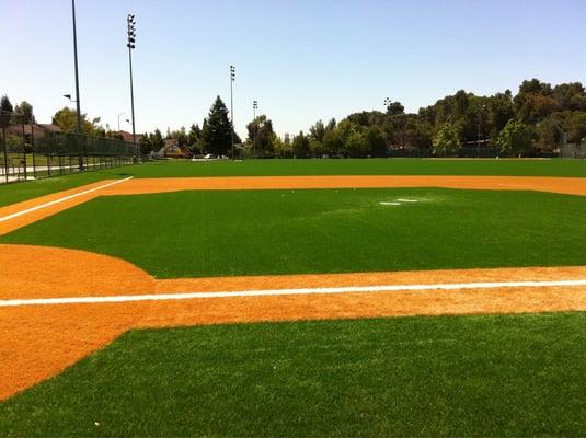 Gorgeous baseball field