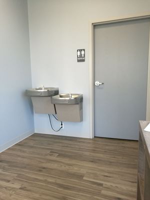 Bathroom and drinking fountain