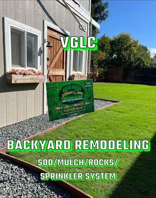 Remodel your backyard with us today!