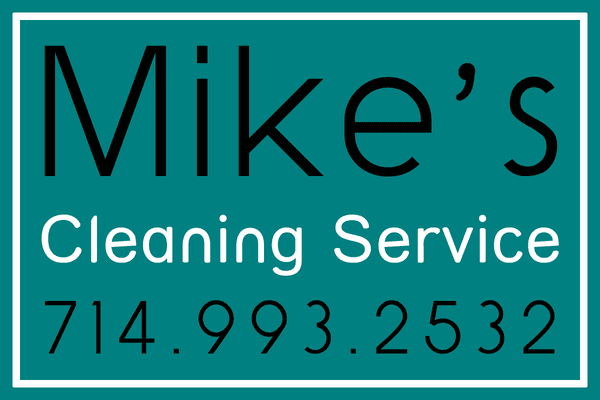 Mike's Cleaning Service Logo alternate