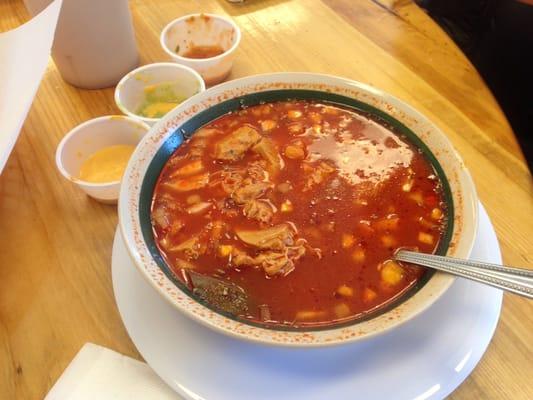 Menudo cooked to perfection:)