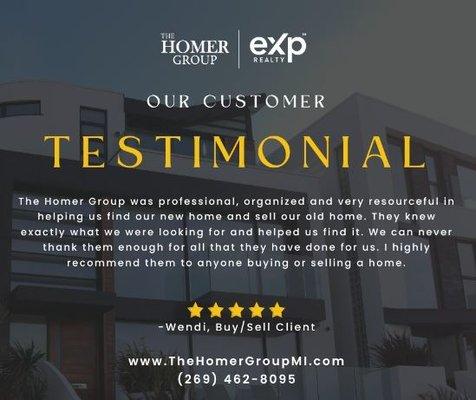 The Homer Group - we love what we do.  Helping clients sell and buy homes.