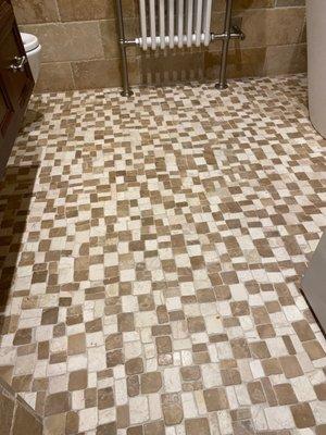 Bathroom floors