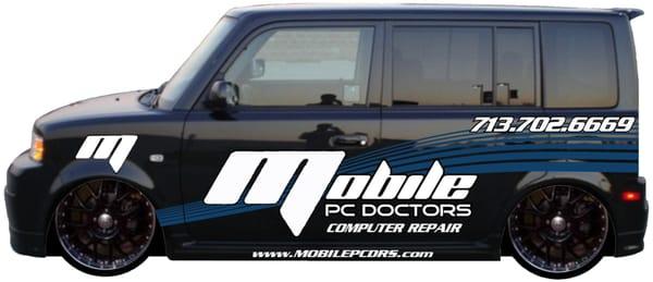 Mobile PC Doctors Service Vehicle