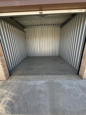 10 x 10 unit - $75 monthly (7/2024)