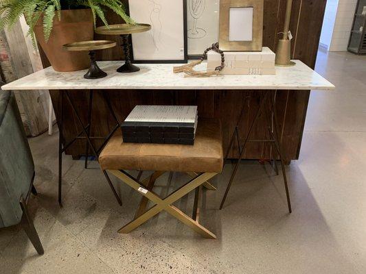 Marble desk