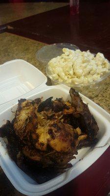 My Favorite Meal To Order Jerk Chicken With Macaroni Salad