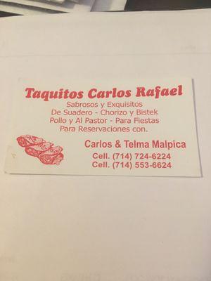 Taquitos Carlos Rafael