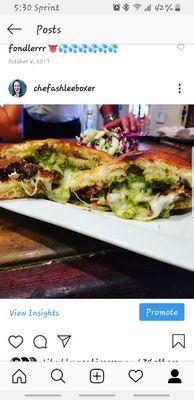 Philly cheeses steak with pesto aioli