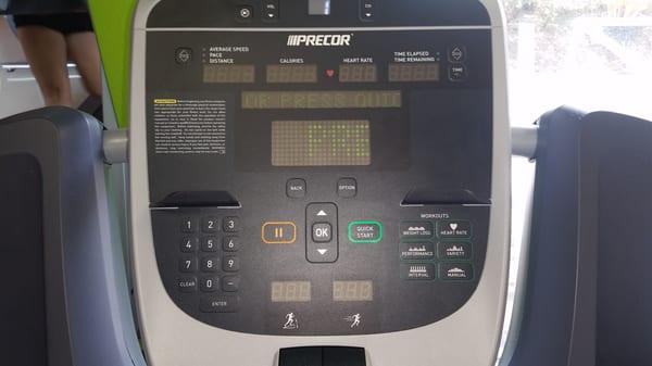 3 treadmills from kona , available for receivership in july  Grab them now and reserve  yours  Precor trm 10 with p30 displays