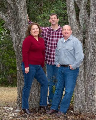 Family Portrait in the Gardens of Kane Studios Photography