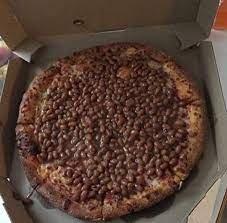 New! Bean Pizza!