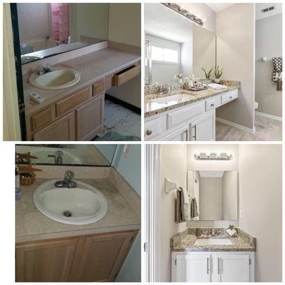 Bathroom Renovation (Before and After)