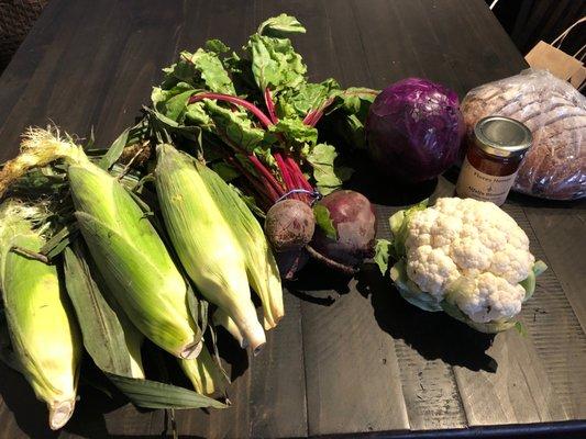 Haul from the Farmers' Market today!