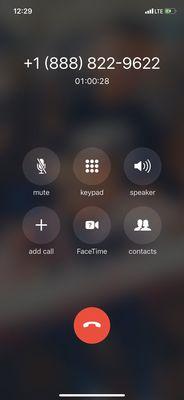 On hold for an hour just for the representative to raise her voice at me, not fully explain & ended with "did you understand me now"