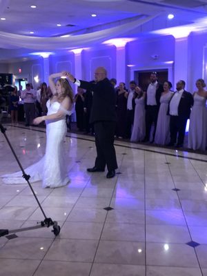 Another great shot as newly weds on the dance floor!