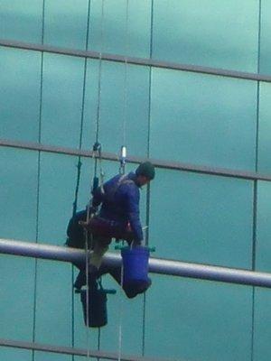 Multistory Window Cleaning