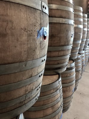 Oak barrels