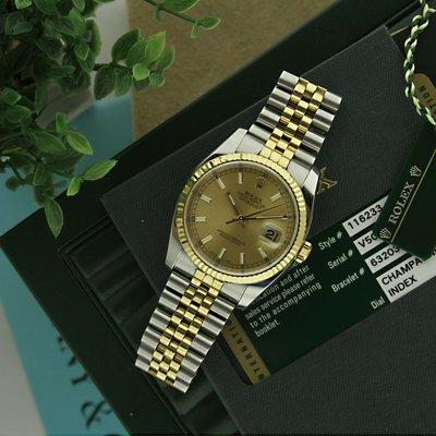 Rolex Mens Datejust with box and papers 2010