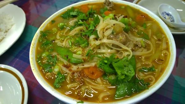 Beef ball noodles