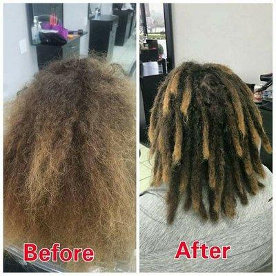 Instant locs