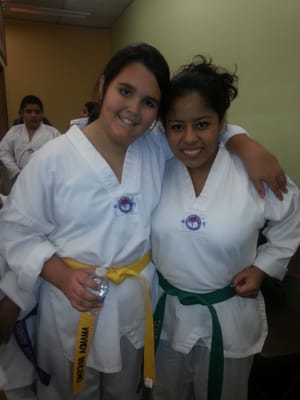 On other day at taekwondo class