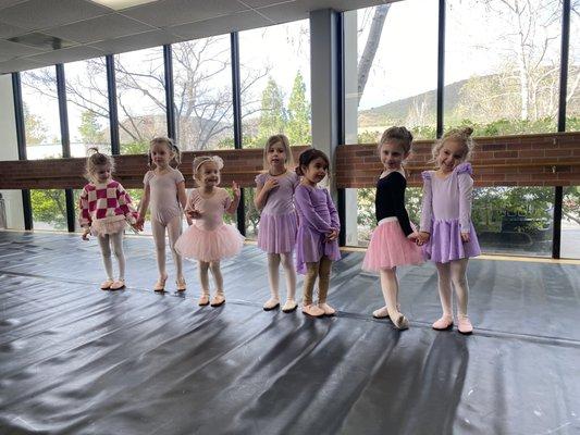 We love our tiny ballerinas!