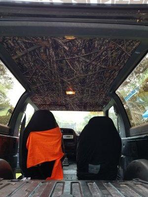 Camo headliner