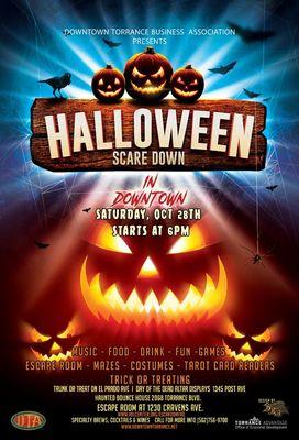 Oct 28 - Scaredown in Downtown Torrance!