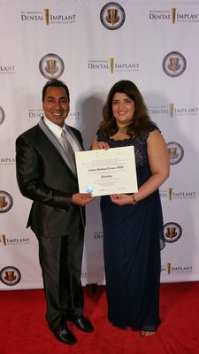 Congratulations to Dr.Karkhanis -Lavana on receiving her Implant fellowship!