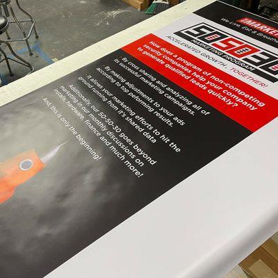 Large Format Printing - Convention Banners