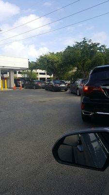 Drive thru line