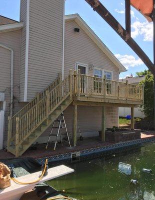 New deck constrcution