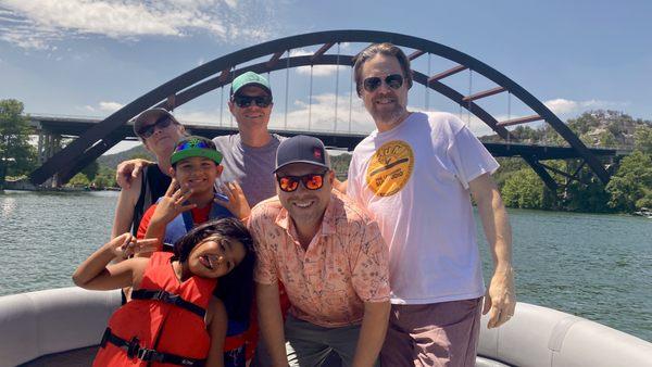 Starting the family cruise with a bridge pic