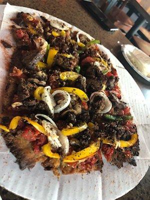 Vegan Sampler Pizza is Amazing!