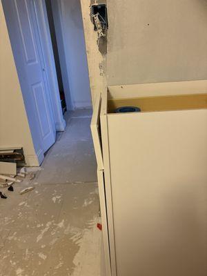 Door fronts falling off